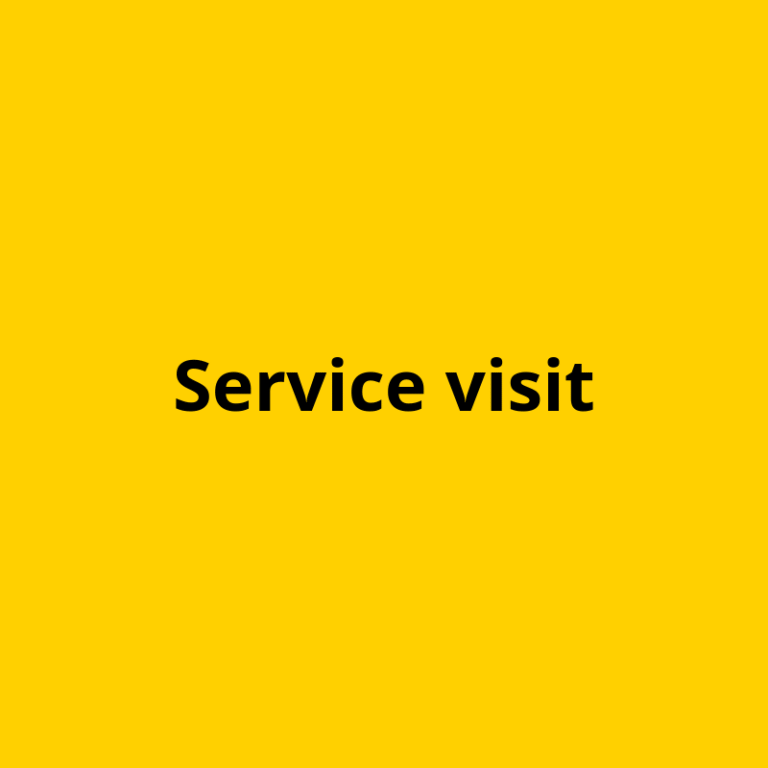 Service visit