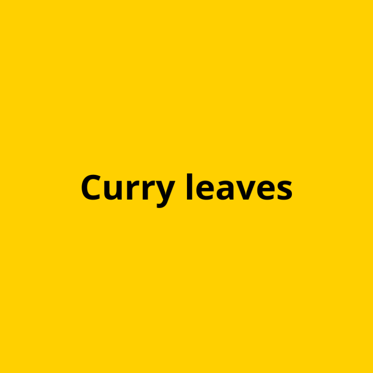 Curry leaves