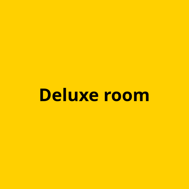 Deluxe room