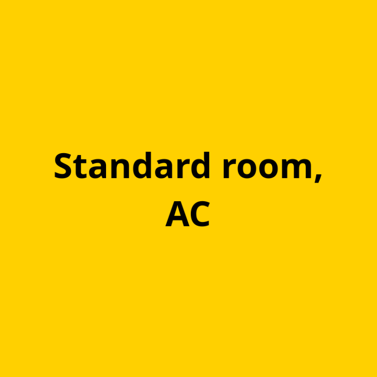 Standard room, AC