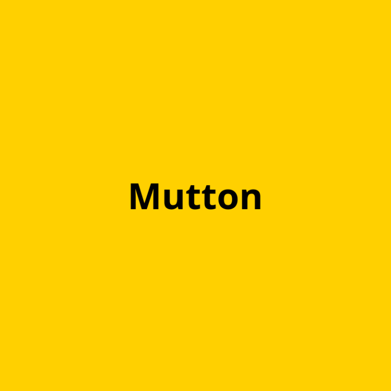 Mutton