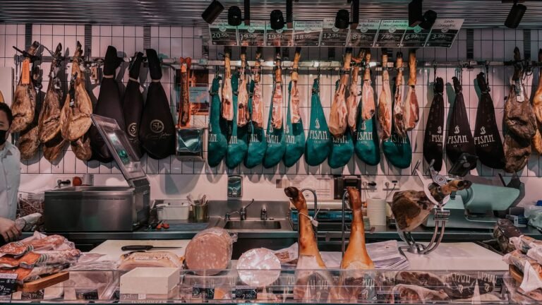 Meat shop demo card