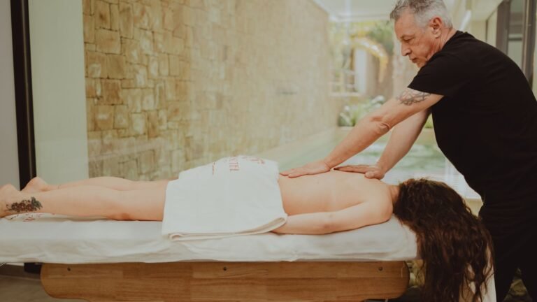 Massage therapy demo card