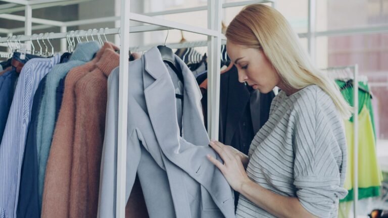 Garment buying office demo card