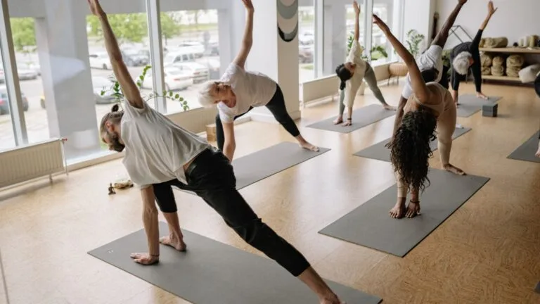 Yoga studio demo card