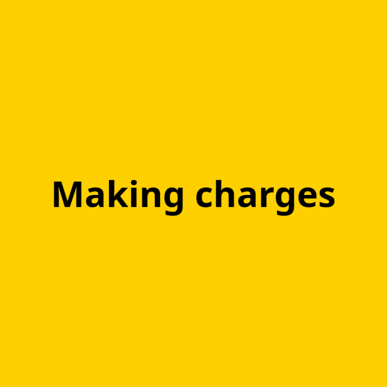 Making charges